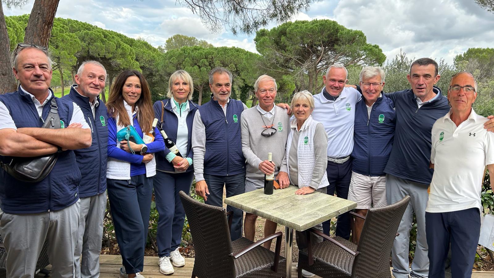Résultats SCA de la rencontre au golf de L'Estérel 6 Nov.